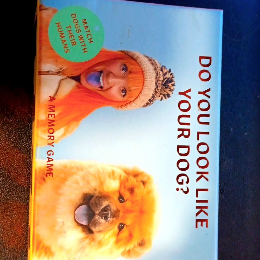 Do you look like your dog?  The memory game
